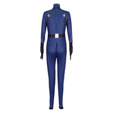 Thunderbolts (2025) Black Widow Yelena Belova Blue Jumpsuit Outfits Cosplay Costume